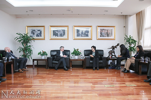 德国慕尼黑大学伯恩特·胡伯校长一行来访中国