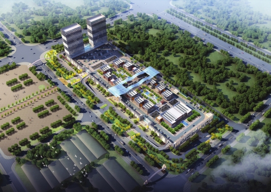 长沙绿色食品交易中心开工_新浪新闻