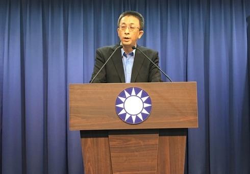 国民党文传会副主委胡文琦。（图片来源：台湾“东森新闻云”）