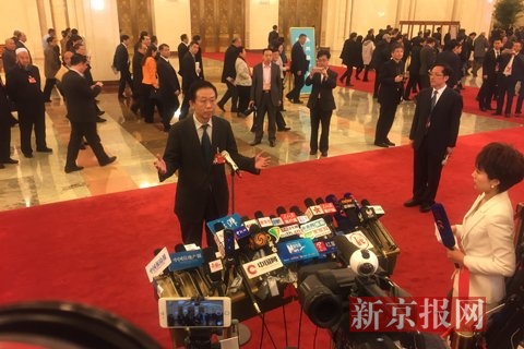  财政部部长肖捷。新京报记者 薛珺 摄