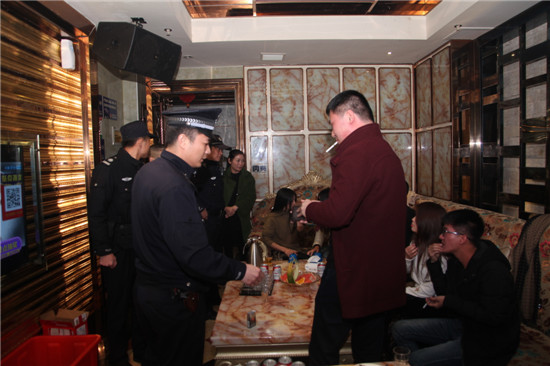 尤溪县开展娱乐场所突击检查