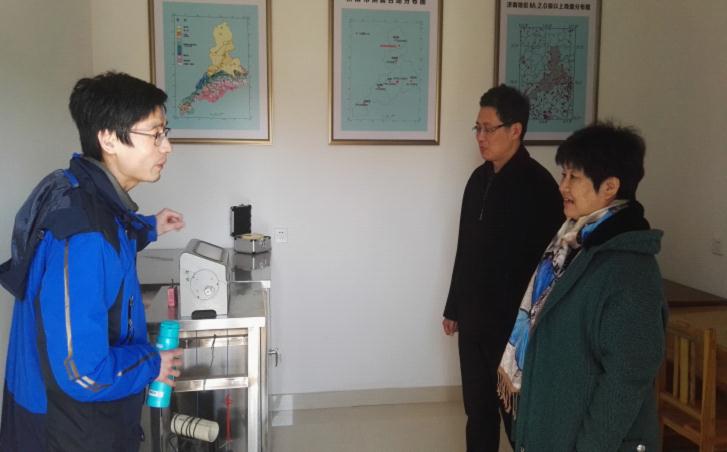 山东省济南市审计局实地查看地震监测台站运行维护情况