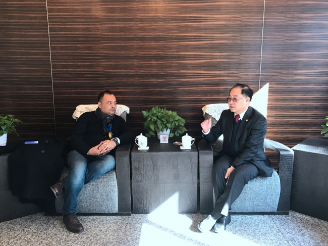 法国驻上海总领事馆教育领事来访我校