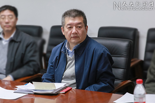 中国人民大学党委领导班子成员分别参加基层党