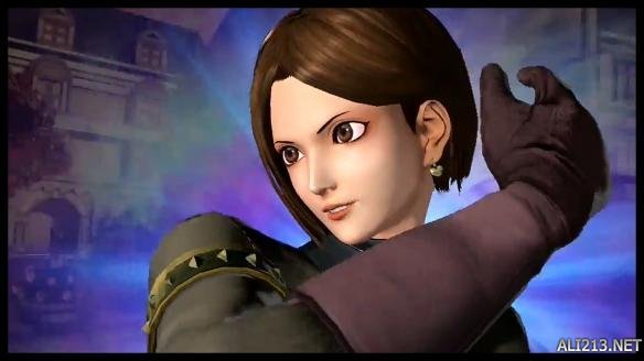 《拳皇14》DLC新人物薇普对战拉尔夫 鞭子不容小嘘!