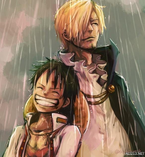 国外画师绘制水彩风格《海贼王》 娜美依旧波