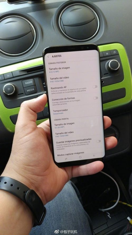 三星S8 Plus真机再曝光:窄边高屏占比美哭|三星