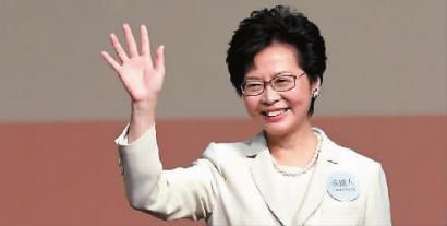 林郑月娥当选香港特区第五任行政长官人选|行