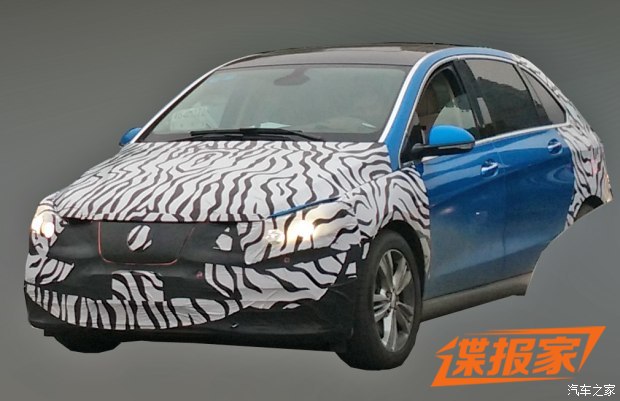 头/尾设计将有调整 曝腾势中期改款谍照