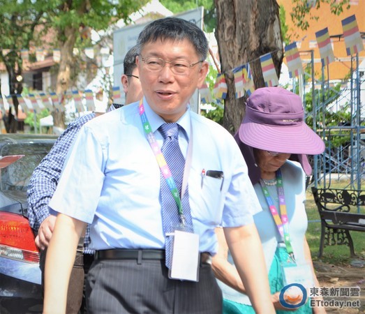 台北市长柯文哲(图片来源：“东森新闻云”)