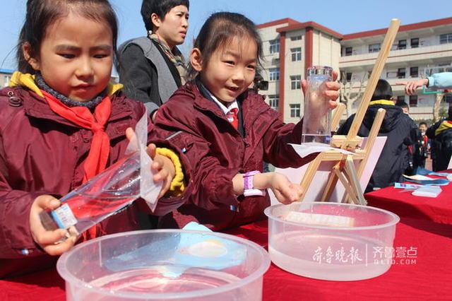 济南燕柳小学一场科技盛宴孩子们玩嗨了|孩子