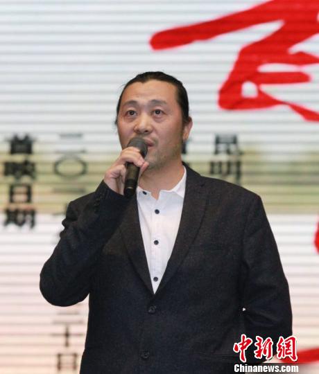 图为电影《刀安仁》导演马诚。 主办方供图 摄