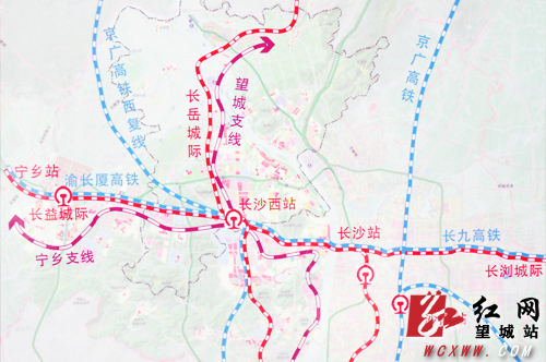 凌勤杰率队来望城区调研长沙西站规划建设工作