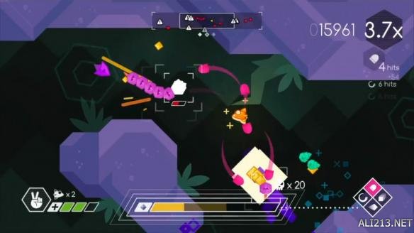 Switch横版射击游戏《优雅爆机》发售预告片