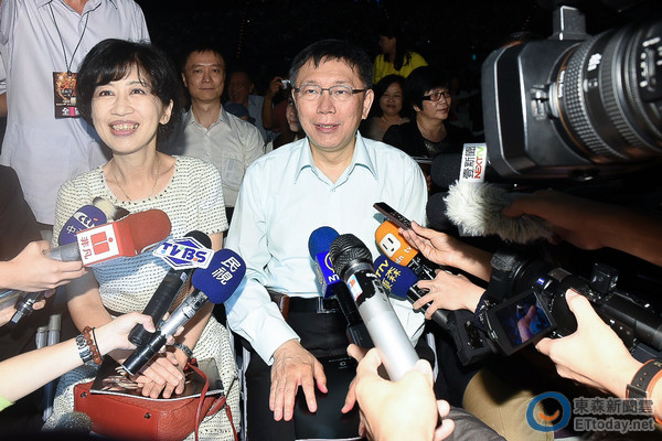 台北市长柯文哲 香港无聊 说惹议 妻:替他捏把冷