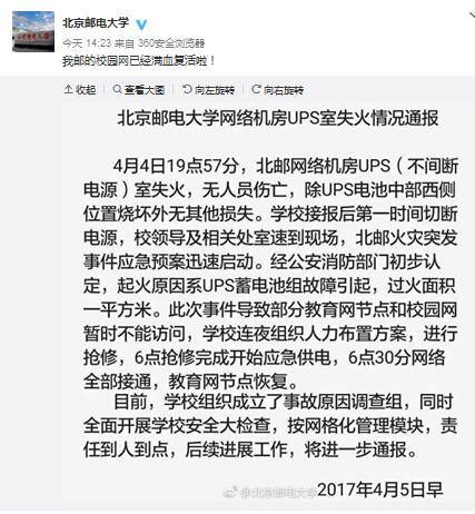北京邮电大学官方微博