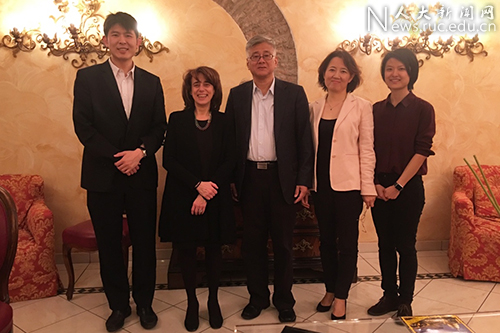 率团访问捷克、瑞士和意大利 加强人民大学与