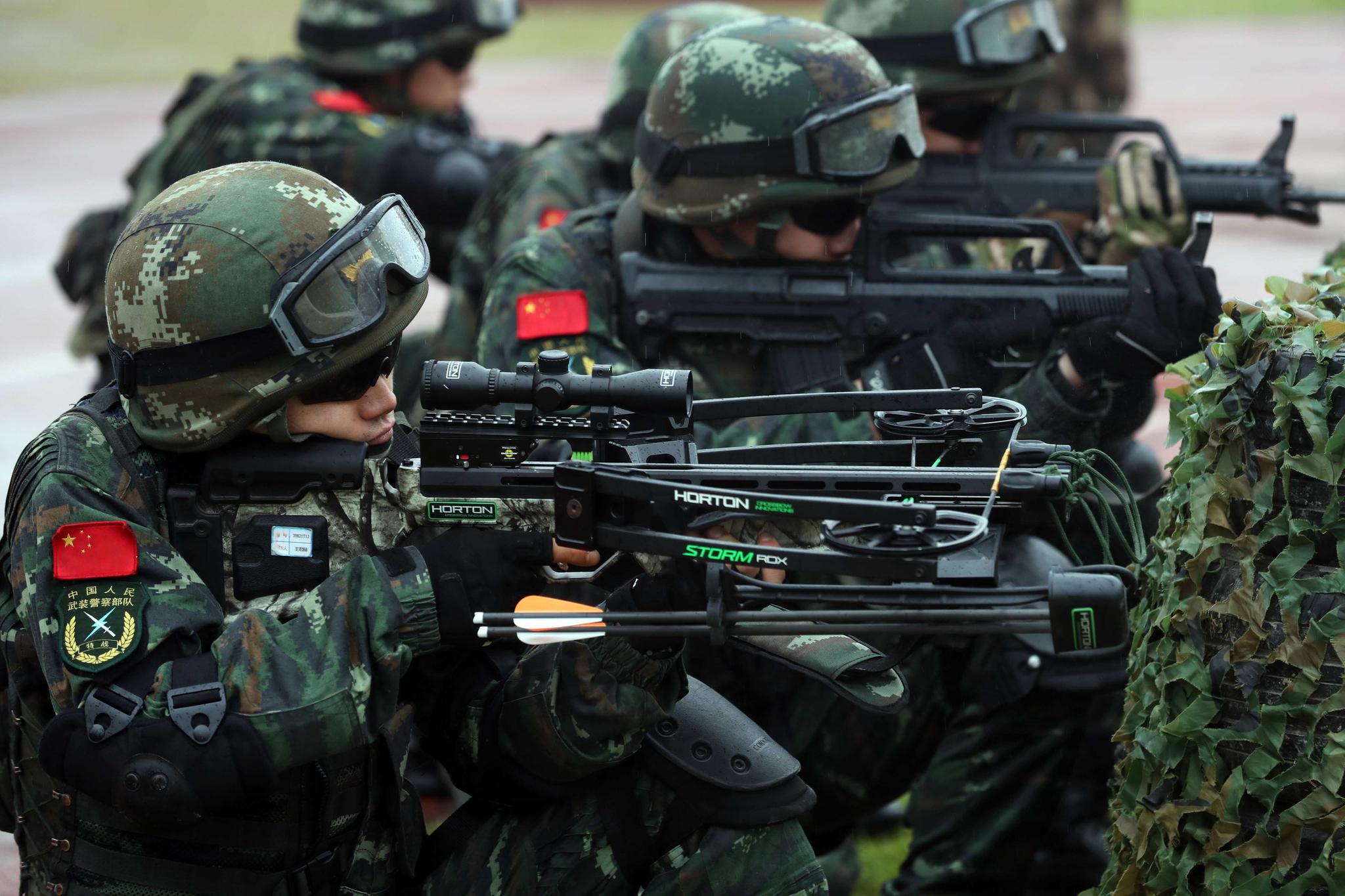 以猎豹为名!上海这支武警特勤中队荣立集体