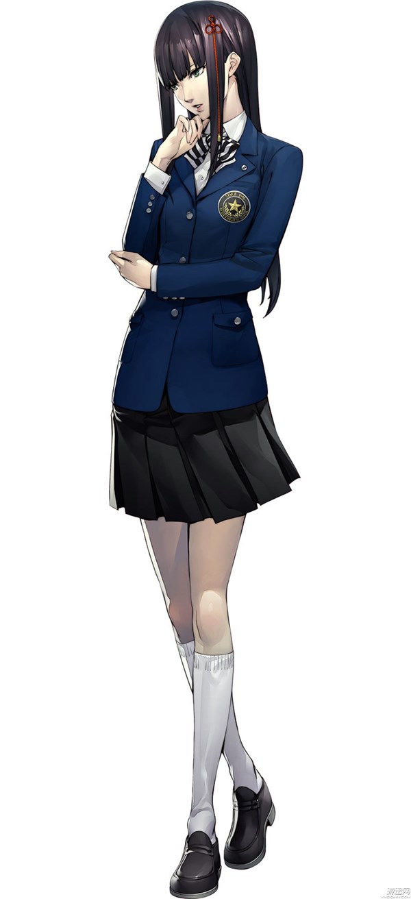 《女神异闻录5》官方艺术画册赏 红色紧身衣下