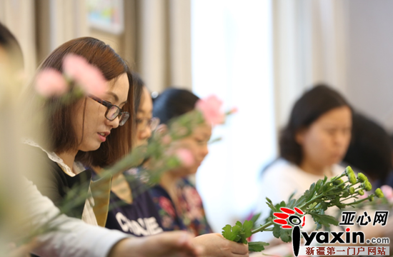 插花可怡情 孕期要养心:花样生活DIY花艺活动