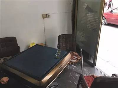 ▲徐利就是在诸暨市下坊村的这间棋牌室内落网的。新京报记者 谷岳飞 摄