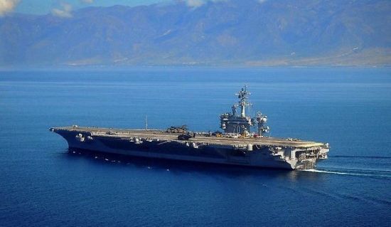 美航母战斗群改道向北 美军:回应朝鲜挑衅行为