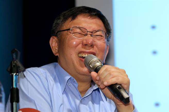 台北市长柯文哲继批香港是“无聊小岛”后，又指新加坡是“住在鸟笼里的金丝雀”。（图片来源：台湾《中时电子报》）