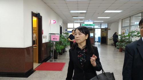 资料图：周玉寇出庭。台湾《联合报》记者苏位荣/摄影