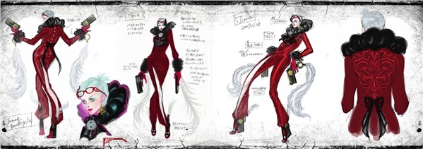 《猎天使魔女》艺术设定集及壁纸 高跟贝姐勾了谁的魂