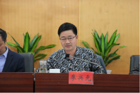 三汇镇党委书记廖兴元做了总结讲话,廖兴元提出了四点要求:一是成立