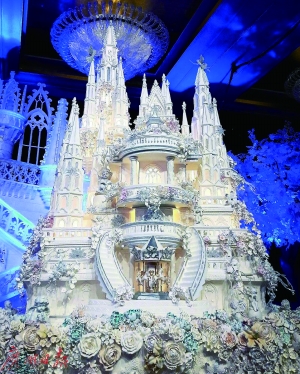 城堡蛋糕精致到让你不忍下嘴|蛋糕|城堡|精致_新浪新闻