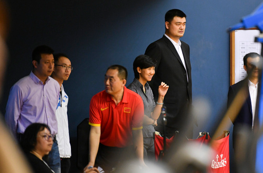 两支男篮 想法由姚明提出 合并后默契度成隐患