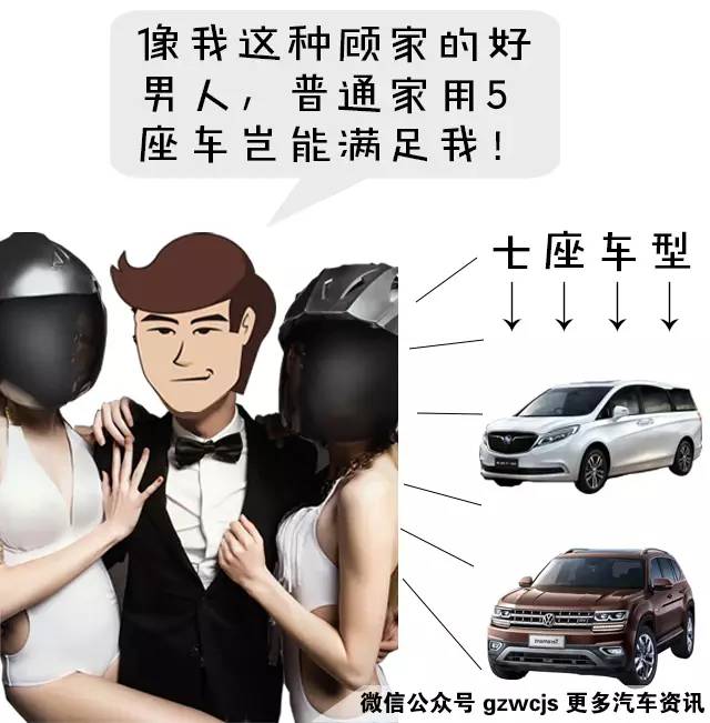 20万预算，要SUV，要大气，要7座，也就是这几款了