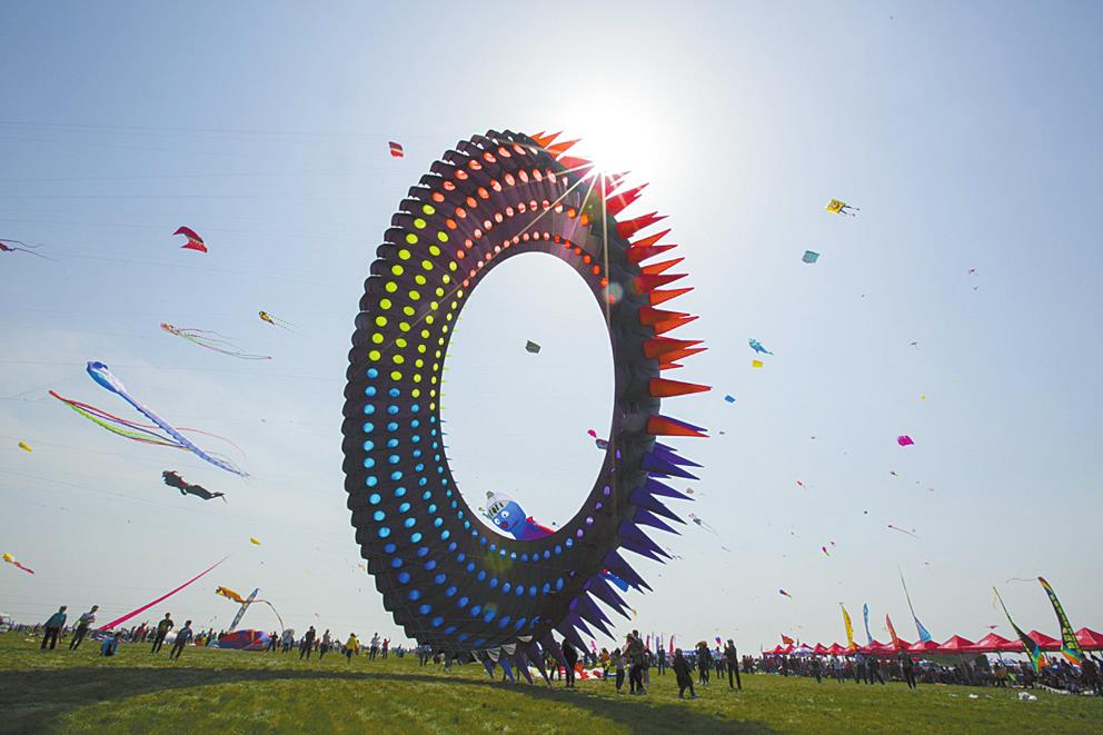 国际风筝会开幕|滨海新区|风筝会|潍坊