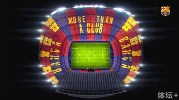 巴萨决战!诺坎普十万人拼图:不止是一家俱乐部