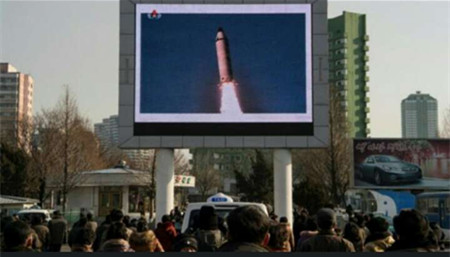 朝鲜多次进行导弹试射 威吓西方 （法新社）
