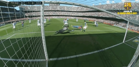 国家德比裁判曾造巴萨门线冤案 盼赛后不被议