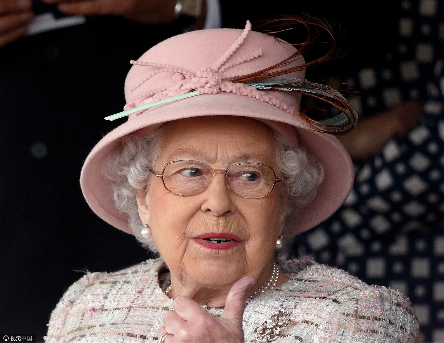英女王伊丽莎白庆祝91岁生日 好似移动的表情