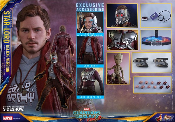 《银河护卫队2》星爵、树精宝宝精美手办 可宽衣可尬舞