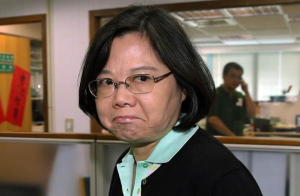  台湾地区领导人蔡英文。（网络图）