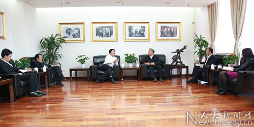 吴晓球副校长会见校董赵汉青一行|赵汉青|吴晓