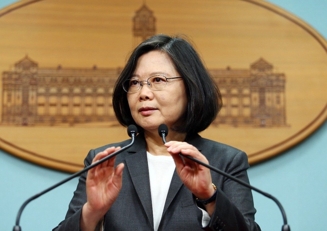 蔡英文青年支持大量流失 国民党:因为总是说多做少! 蔡英文。(图片来源:台湾《联合报》)