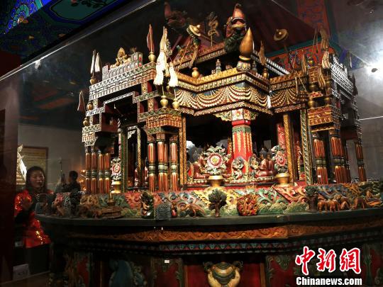 图为坛城。 张添福 摄