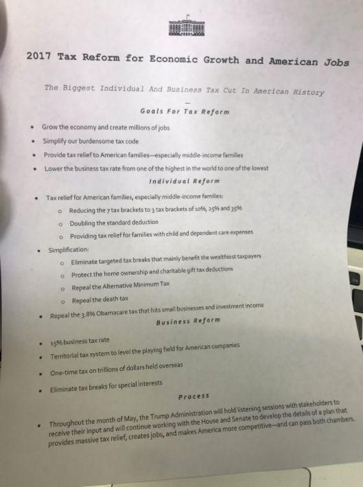 被狠批缺乏大国担当和挑起税务战,特朗普减税