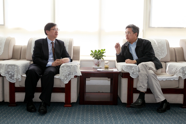 龚克会见微软亚洲研究院副院长|龚克|微软亚洲