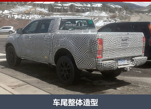 全新福特Ranger谍照曝光 或2018年亮相