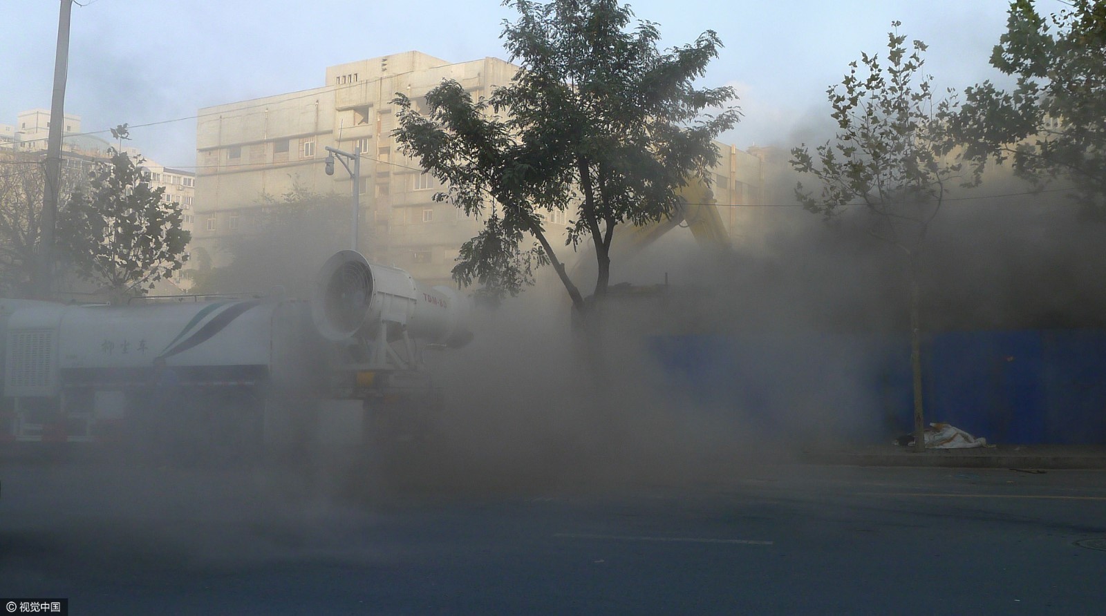 停标、扣分、通报!北京市处罚多家扬尘治理未