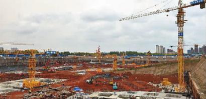 长春新区龙翔国际商务中心项目建设势头强劲|