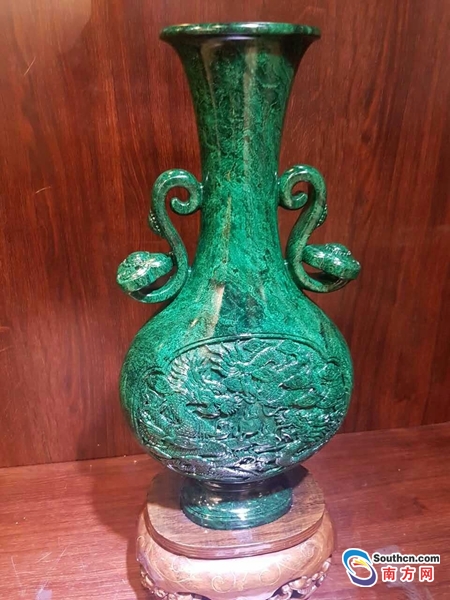 鄧相蘭廣綠玉精品玉雕作品展亮相省工藝美術珍品館(圖1)