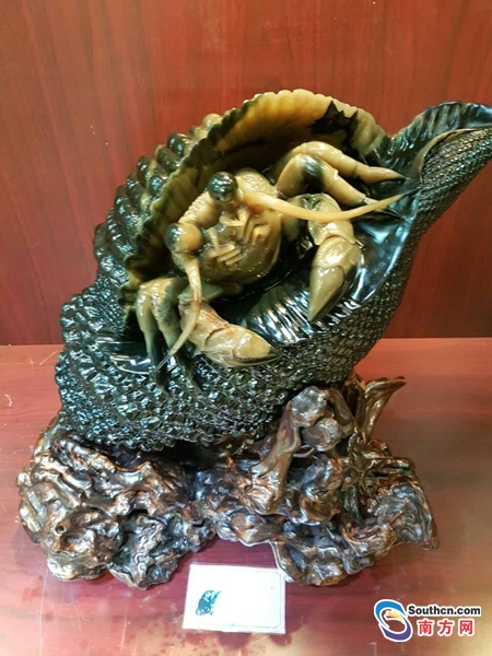鄧相蘭廣綠玉精品玉雕作品展亮相省工藝美術珍品館(圖3)